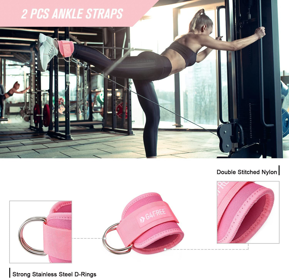 7/9Pcs Barbell Pad Set for Squat, Hip Thrusts, Lunges, Leg Day