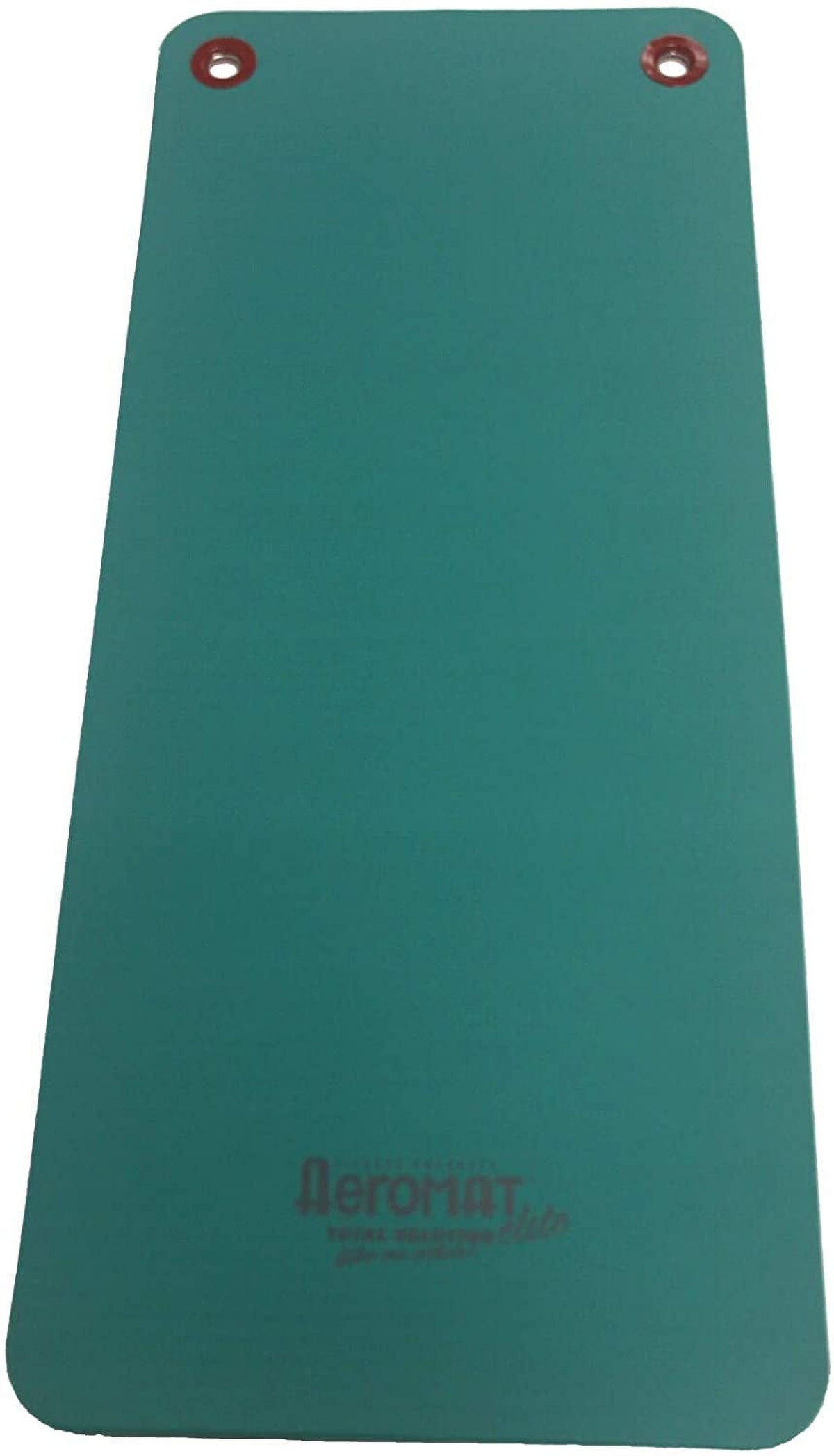Elite Workout Mat with Eyelets, 20" X 48" X 0.5", Phthalate-Free PVC Closed Cell Foam, Green