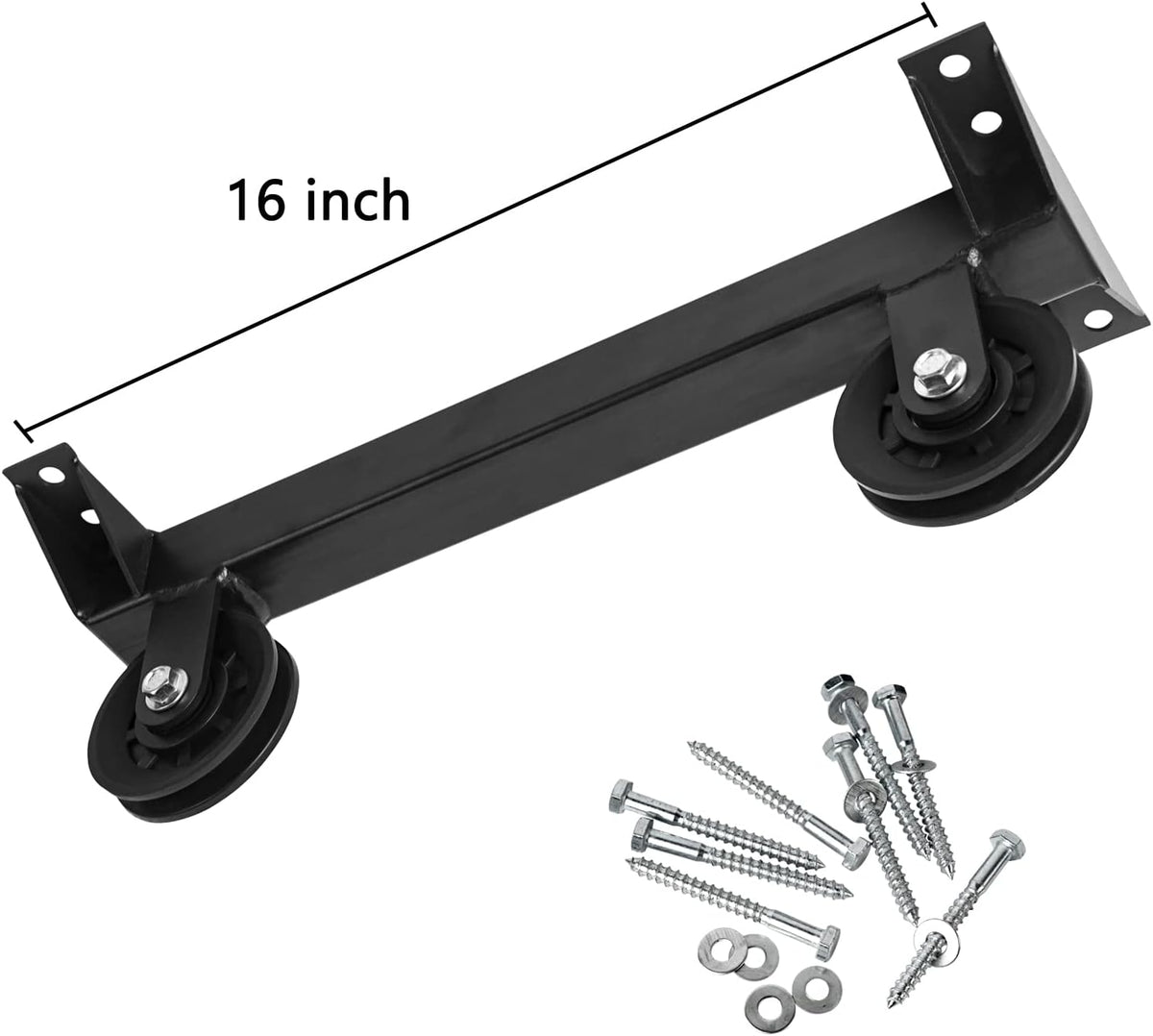 Ceiling Mount Fitness Pulley System, LAT Pulldown Attachments for DIY Home Gym Garage