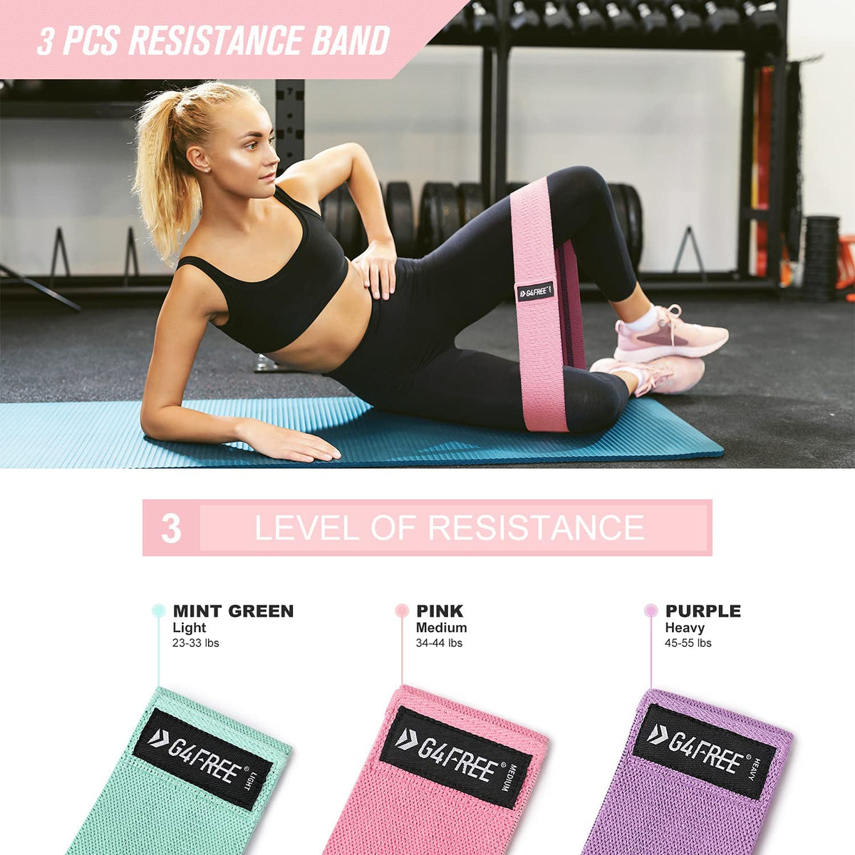 7/9Pcs Barbell Pad Set for Squat, Hip Thrusts, Lunges, Leg Day